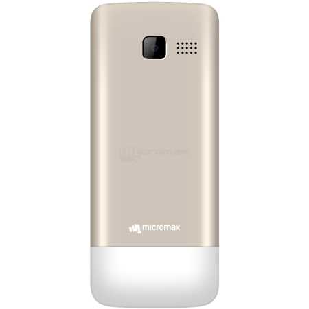 Телефон мобильный Micromax X408, White, корпус белого цвета