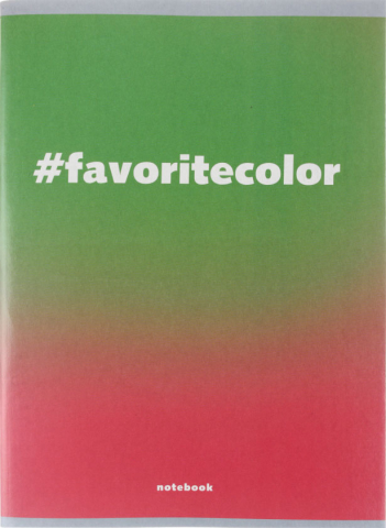 Тетрадь общая А4, 80 л. на скобе Favoritecolor, 200*275 мм, клетка