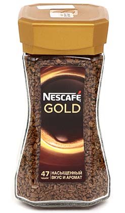 Кофе растворимый Nescafe Gold, 95 г