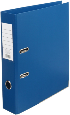 Папка-регистратор Attache Standart с двусторонним ПВХ-покрытием корешок 70 мм, синий