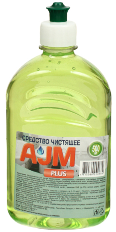 Средство чистящее AJM Plus, 500 мл, с пуш-пулом Средство чистящее AJM Plus, 500 мл, с пуш-пулом