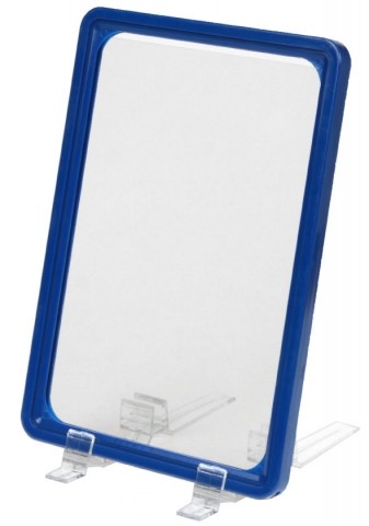 Подставка информационная рамочная, для формата А5 (148*210 мм), синяя
