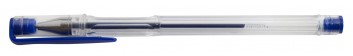 Ручка гелевая Buro Laconic корпус прозрачный, стержень синий