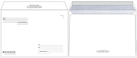 Конверт почтовый 162*229 мм (С5), силикон, с подсказкой «Кому-куда» Конверт почтовый 162*229 мм (С5), силикон, с подсказкой «Кому-куда»