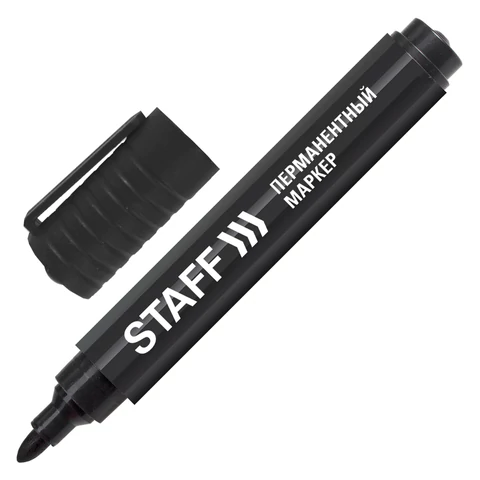 Маркер перманентный Staff PM-733 черный