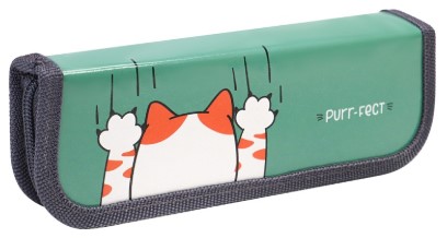 Пенал однокамерный Prof-Press 190×65 мм, «Лапки-царапки» Пенал однокамерный Prof-Press 190×65 мм, «Лапки-царапки»