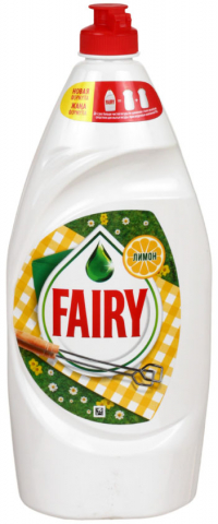 Средство для мытья посуды Fairy, 900 мл, «Лимон»