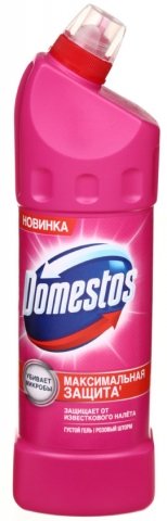 Средство для мытья сантехники Domestos , 1000 мл, «Розовый шторм»