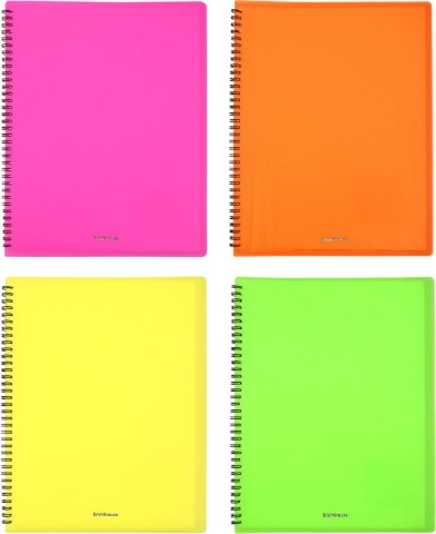 Папка пластиковая на гребне на 20 файлов Erich Krause Neon, толщина пластика 0,5 мм, ассорти Папка пластиковая на гребне на 20 файлов Erich Krause Neon, толщина пластика 0,5 мм, ассорти