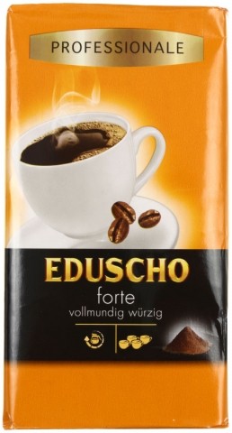 Кофе натуральный молотый Eduscho Proffesionale Forte, 500 г, сильнообжаренный Кофе натуральный молотый Eduscho Proffesionale Forte, 500 г, сильнообжаренный