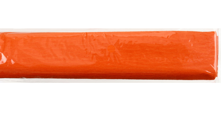 Бумага крепированная «Три совы» оранжевая