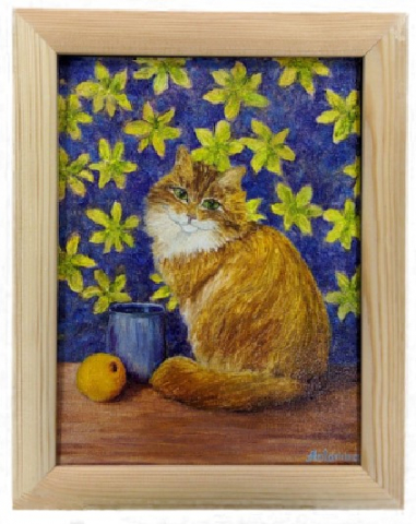 Картина «Рыжик» (Джонс А.С.), 18*24 см, холст, масло (живопись) Картина «Рыжик» (Джонс А.С.), 18*24 см, холст, масло (живопись)