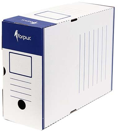 Короб архивный из гофрокартона Forpus, корешок 120 мм, 250*345*120 мм, вертикальный Короб архивный из гофрокартона Forpus, корешок 120 мм, 250*345*120 мм, вертикальный