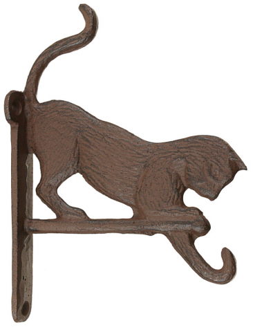 Вешалка для ключей декоративная, 12*17 см, 2 крючка, «Кот» Вешалка для ключей декоративная, 12*17 см, 2 крючка, «Кот»