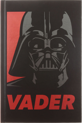 Книжка записная «Звездные войны», 145*220 мм, 96 л., линия, Vader