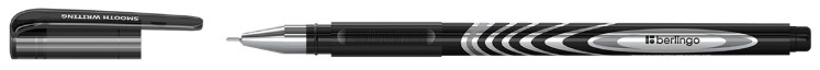 Ручка гелевая Berlingo G-Line (аналог ручек Linc) корпус черный, стержень черный