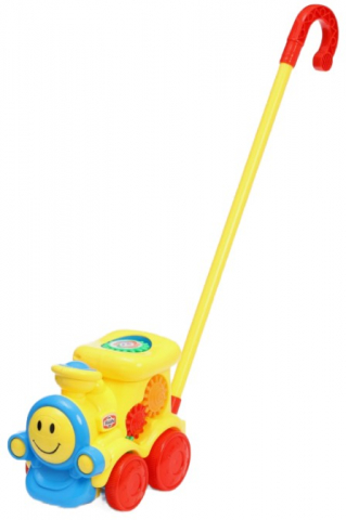 Каталка на палочке Sima-Land, 30*10,5*32 см, «Паровозик»