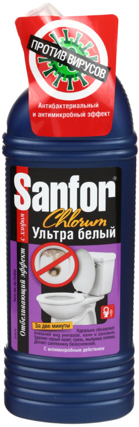 Средство для чистки Sanfor, 750 г, Chlorum