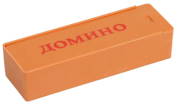 Домино «Классическое» 28 костяшек (4×2 см)