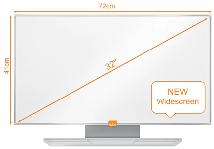 Доска магнитно-маркерная Nobo Widescreen Melamine, 72*41 см (32"), с полкой Доска магнитно-маркерная Nobo Widescreen Melamine, 72*41 см (32"), с полкой