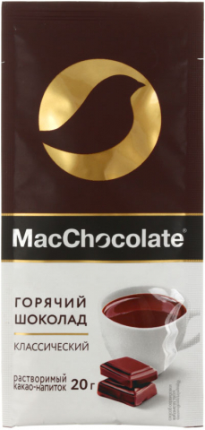 Какао-напиток растворимый MacChocolate, 20 г, в стике