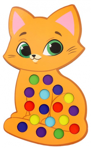 Сортер деревянный «Котёнок», 15*21 см Сортер деревянный «Котёнок», 15*21 см