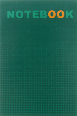 Блокнот на склейке Notebook, 95*140 мм, 40 л., клетка, «Изумрудный»