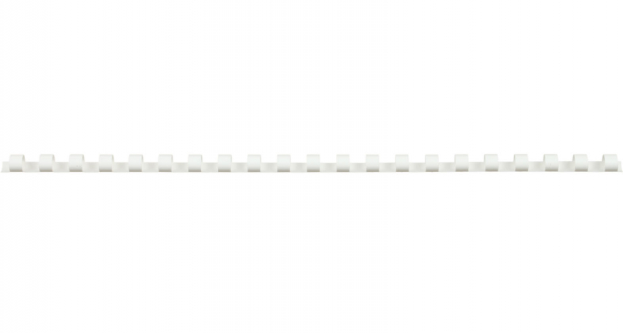 Пружина пластиковая ProMega Office (8) 8 мм, белая Пружина пластиковая ProMega Office (8) 8 мм, белая