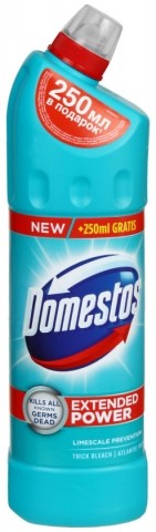 Средство для мытья сантехники Domestos , 1250 мл, «Свежесть Атлантики»