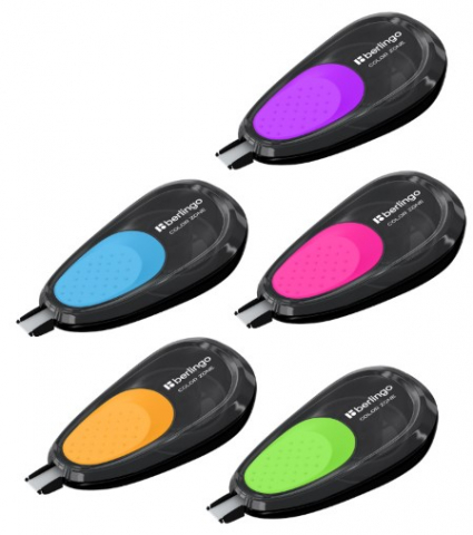 Корректирующий роллер Berlingo Color Zone, размер ленты 5 мм*8 м, корпус ассорти