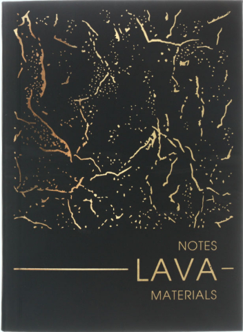 Блокнот Materials, 110*150 мм, 80 л., точки, Lava