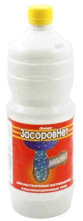 Средство для чистки труб гель «Крот», «ЗасоровНет», 1000 г