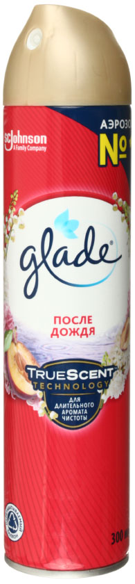 Освежитель воздуха Glade , 300 мл, «После дождя» Освежитель воздуха Glade , 300 мл, «После дождя»