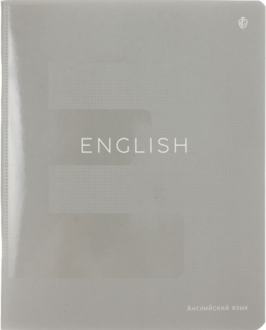 Тетрадь предметная А5, 48 л. на скобе Color Theory, 165*205 мм, клетка, «Английский язык»