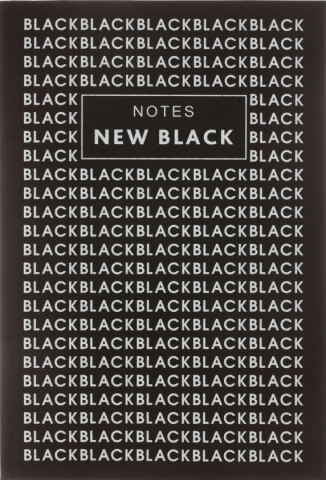 Блокнот New Black, 167*245 мм, 64 л., точки, «Дизайн 2»