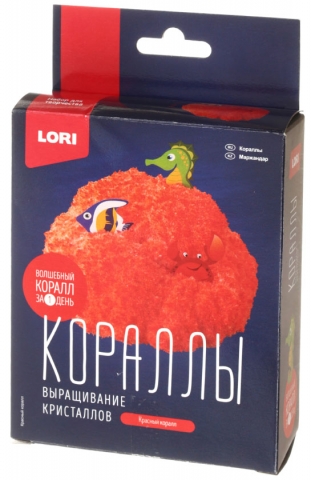 Набор для творчества «Выращивание кристаллов. Коралл», «Красный коралл» Набор для творчества «Выращивание кристаллов. Коралл», «Красный коралл»