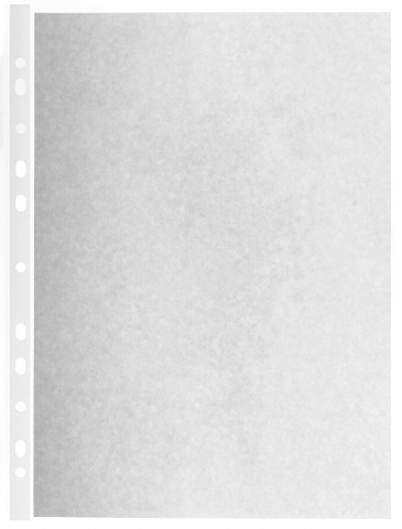 Файл А4 перфорированный «Бюрократ Премиум» (текстурированный), 60 мкм, текстурированный, 217*297 мм (до 50 л.)