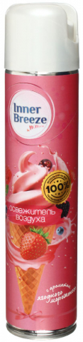 Освежитель воздуха Inner Breeze, 300 мл, «Ягодное мороженое»