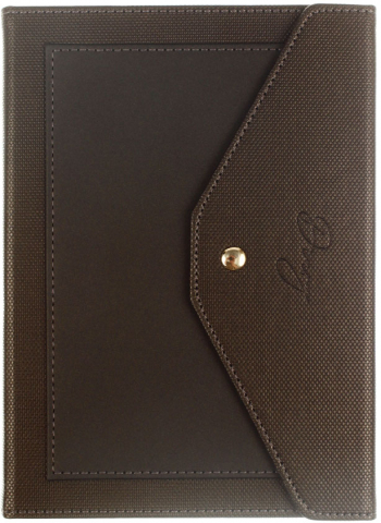 Ежедневник недатированный BG Clutch, 150*210 мм, 136 л., Dark Bronze, коричневый Ежедневник недатированный BG Clutch, 150*210 мм, 136 л., Dark Bronze, коричневый
