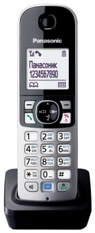 Дополнительная трубка для телефона KX-TGA681RU Panasonic, черная