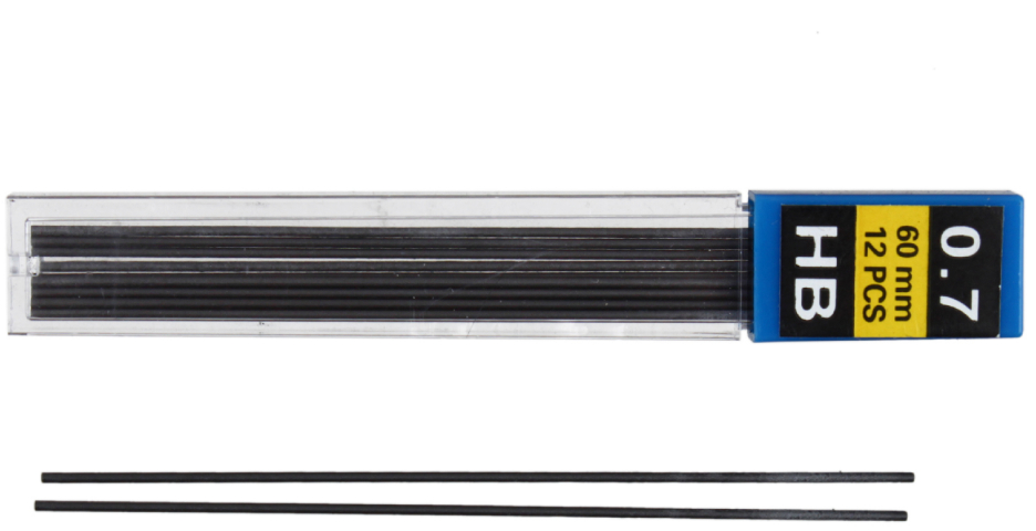Грифели для автоматических карандашей HX-9858 толщина грифеля 0,7 мм, твердость ТМ, 12 шт. Грифели для автоматических карандашей HX-9858 толщина грифеля 0,7 мм, твердость ТМ, 12 шт.