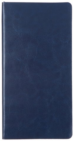 Книжка записная Smart Book, 90*178 мм, 80 л., синяя