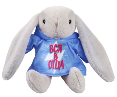 Игрушка мягкая Sima-Land 23 см, «Зая. Вся в отца»