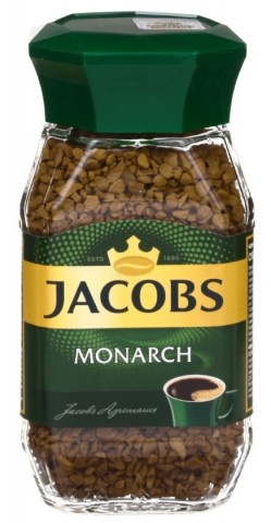 Кофе растворимый Jacobs Monarch, 47,5 г, в стеклянной банке Кофе растворимый Jacobs Monarch, 47,5 г, в стеклянной банке