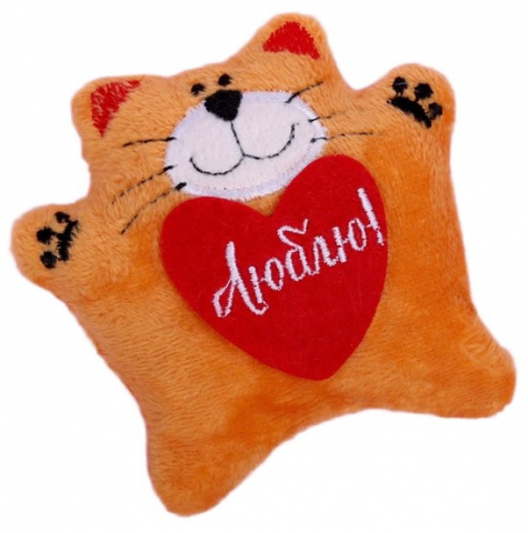 Игрушка-магнит мягкая Sima-Land 10×8 см, «Люблю» Игрушка-магнит мягкая Sima-Land 10×8 см, «Люблю»