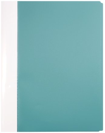 Папка-скоросшиватель пластиковая с пружиной Fopi, толщина пластика 0,5 мм, зеленая