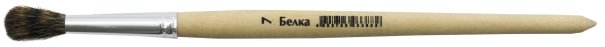 Кисть для рисования «Белка» SchoolФормат №7, круглая