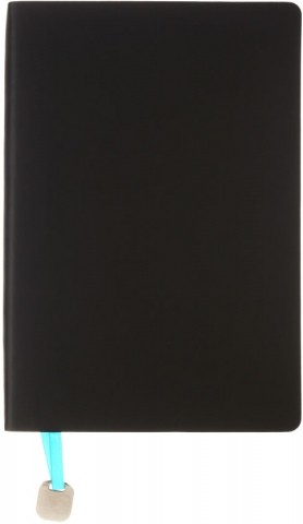 Ежедневник недатированный In Black, 145*210 мм, 136 л., бирюзовый