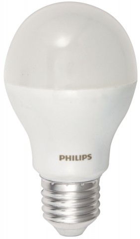 Лампа энергосберегающая светодиодная Philips, 9W (80W), 230V, цоколь E27, 6500K, 950 лм, холодный дневной свет