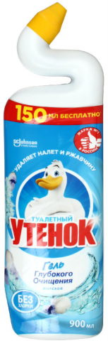 Средство чистящее для унитазов «Туалетный утенок», 900 мл, «Морской» Средство чистящее для унитазов «Туалетный утенок», 900 мл, «Морской»